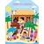 coller et colorier la maison de vacances