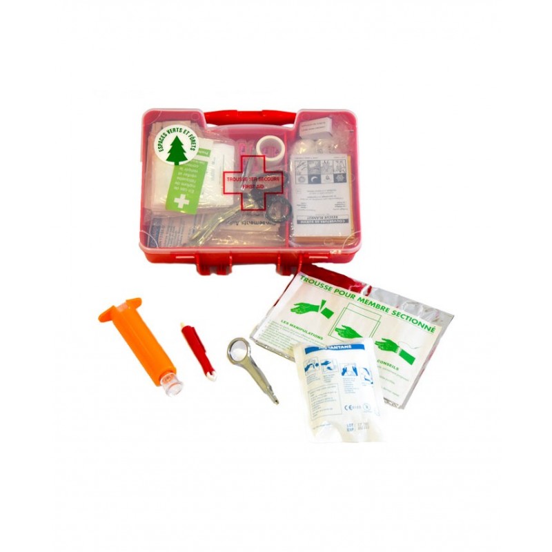 Trousse de secours Espaces Verts & Forêts - Complet