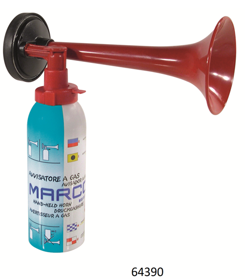 Corne de brume à gaz complètement 200 ml, inflammable - Maritimus