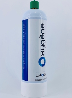 Oxygène médicinal Labodal 110 bar, gaz pour inhalation, en