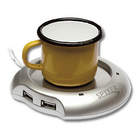 Chauffe-tasse à café, tasse à café chauffante par USB avec arrêt