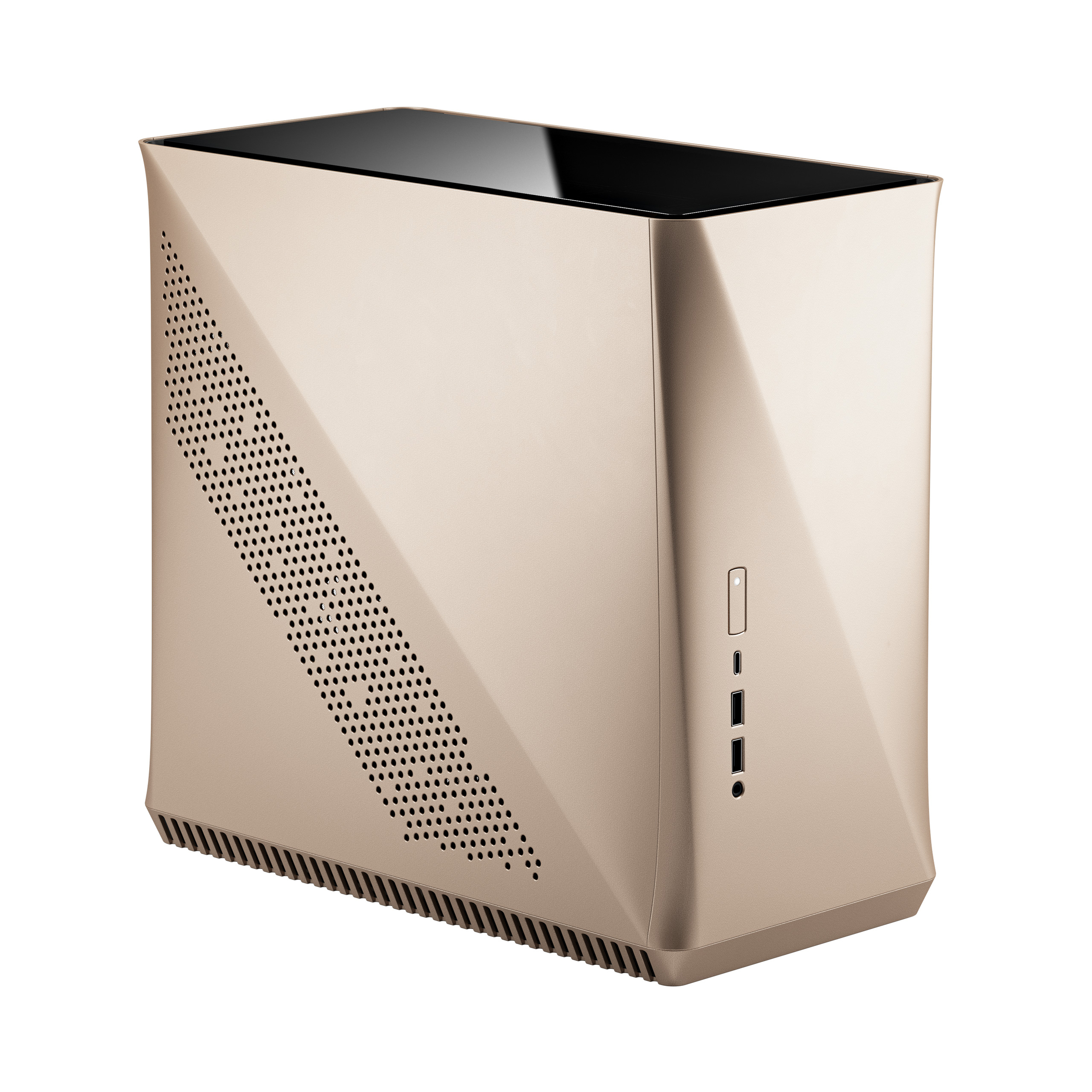 Boitier Fractal Design Era ITX gold