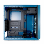 Boitier Fractal Design Focus G Bleu intérieur