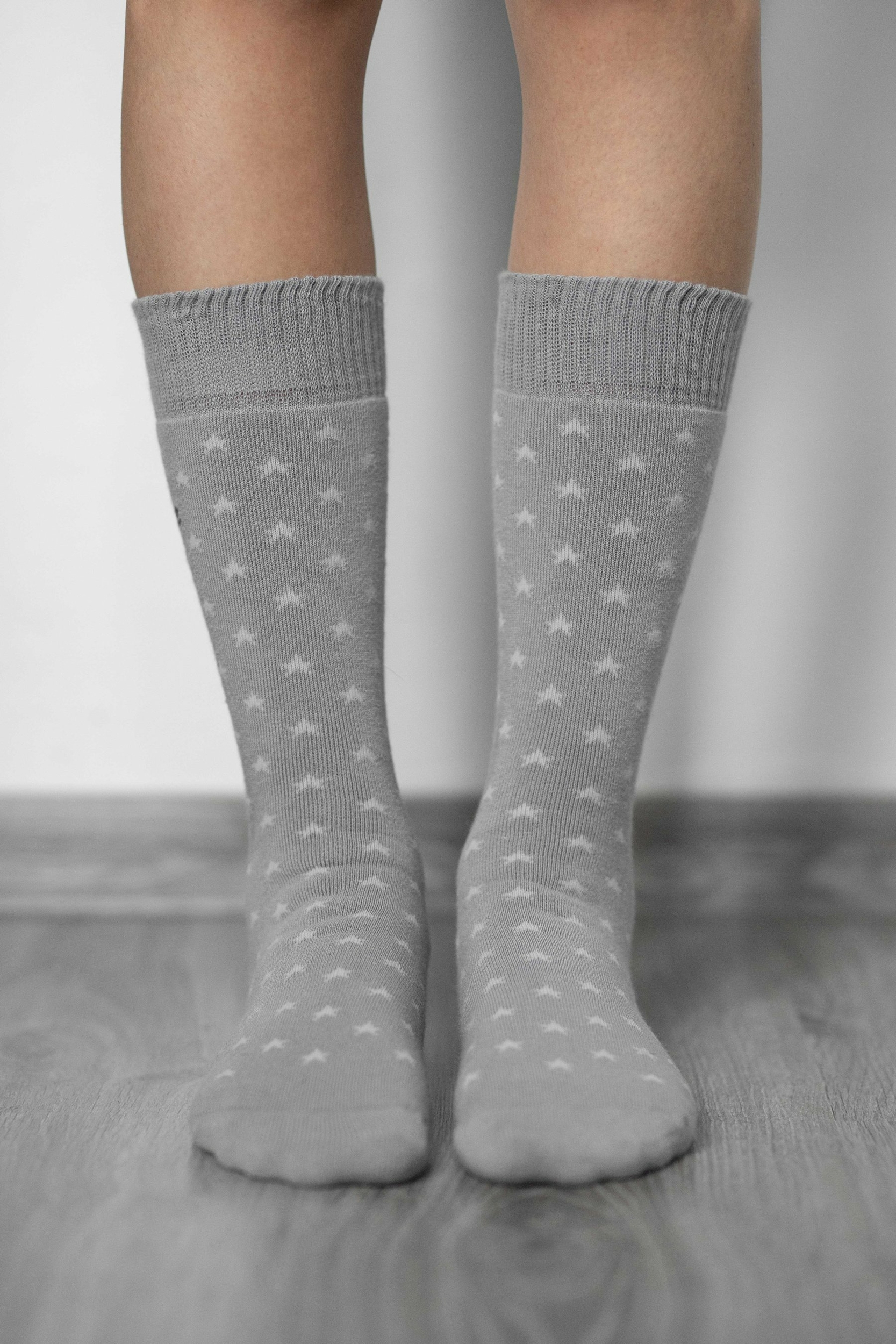 Chaussettes grise étoile be lenka sur la boutique liberty pieds-1