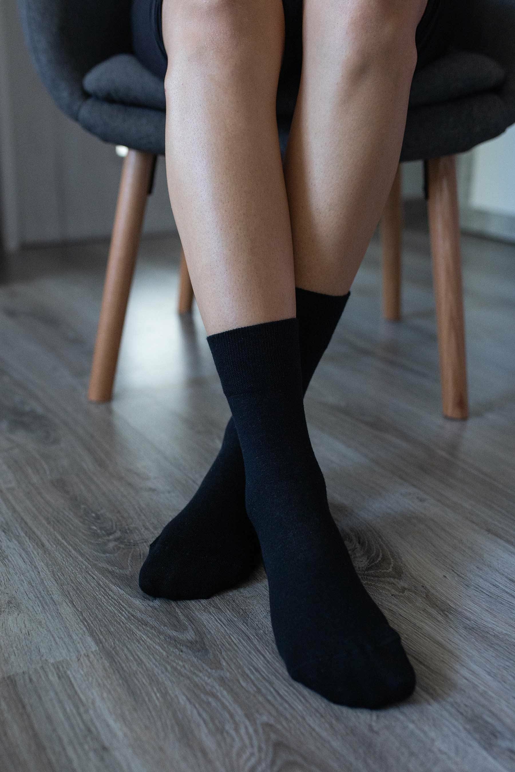 Chaussettes barefoot noire be lenka sur la boutique liberty pieds