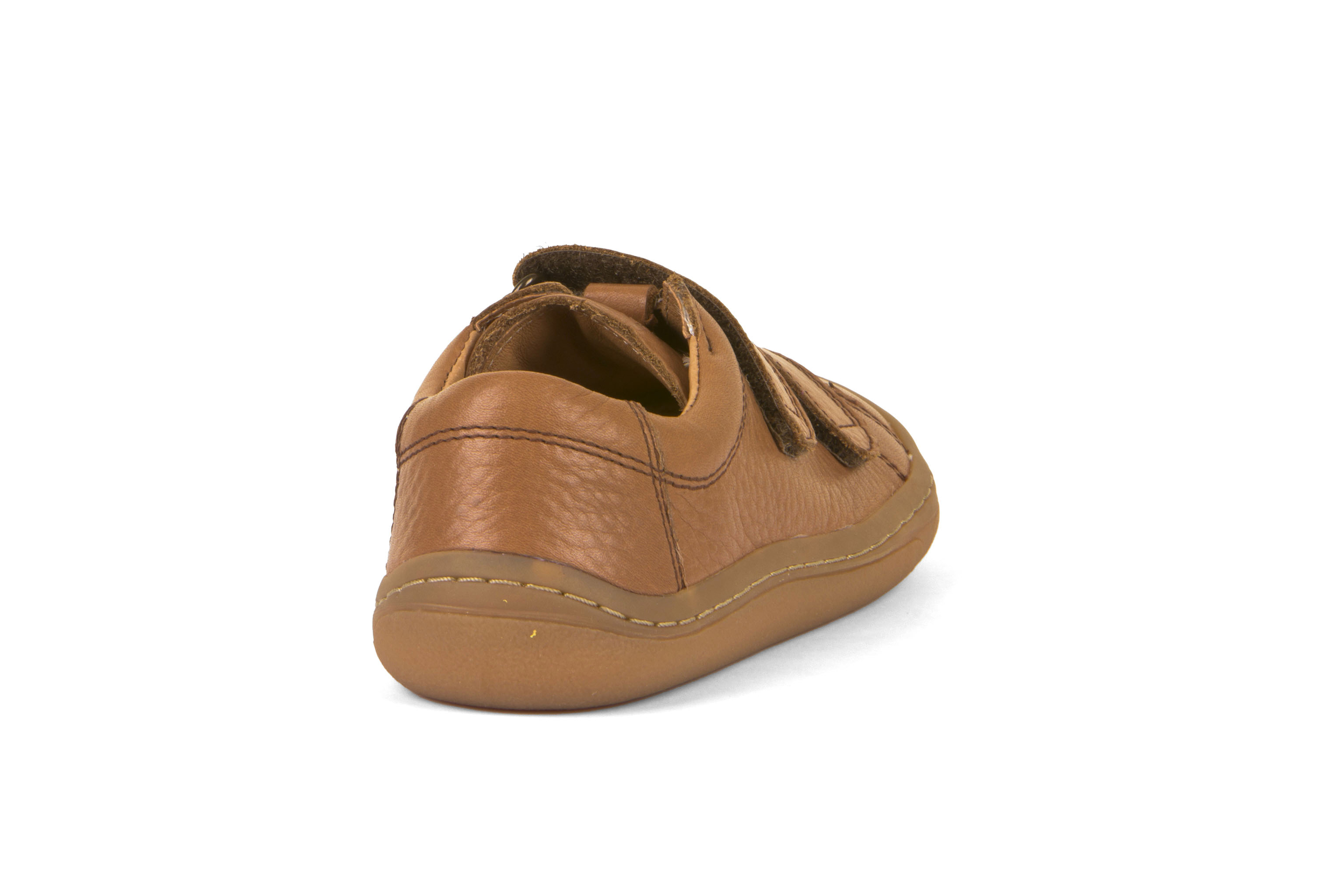 baskets en cuir Froddo barefoot, cognac, sur la boutique Liberty Pieds-5