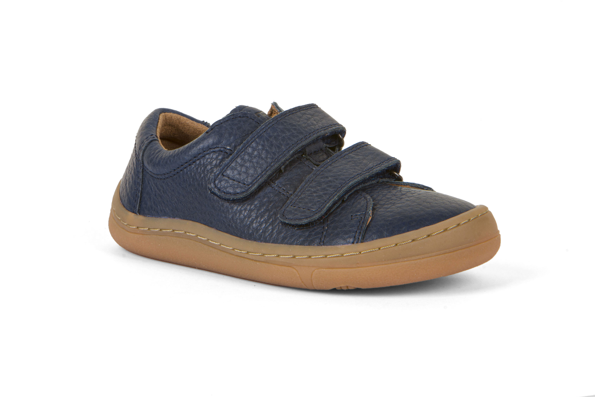 baskets en cuir Froddo barefoot, bleu marine, sur la boutique Liberty Pieds-1
