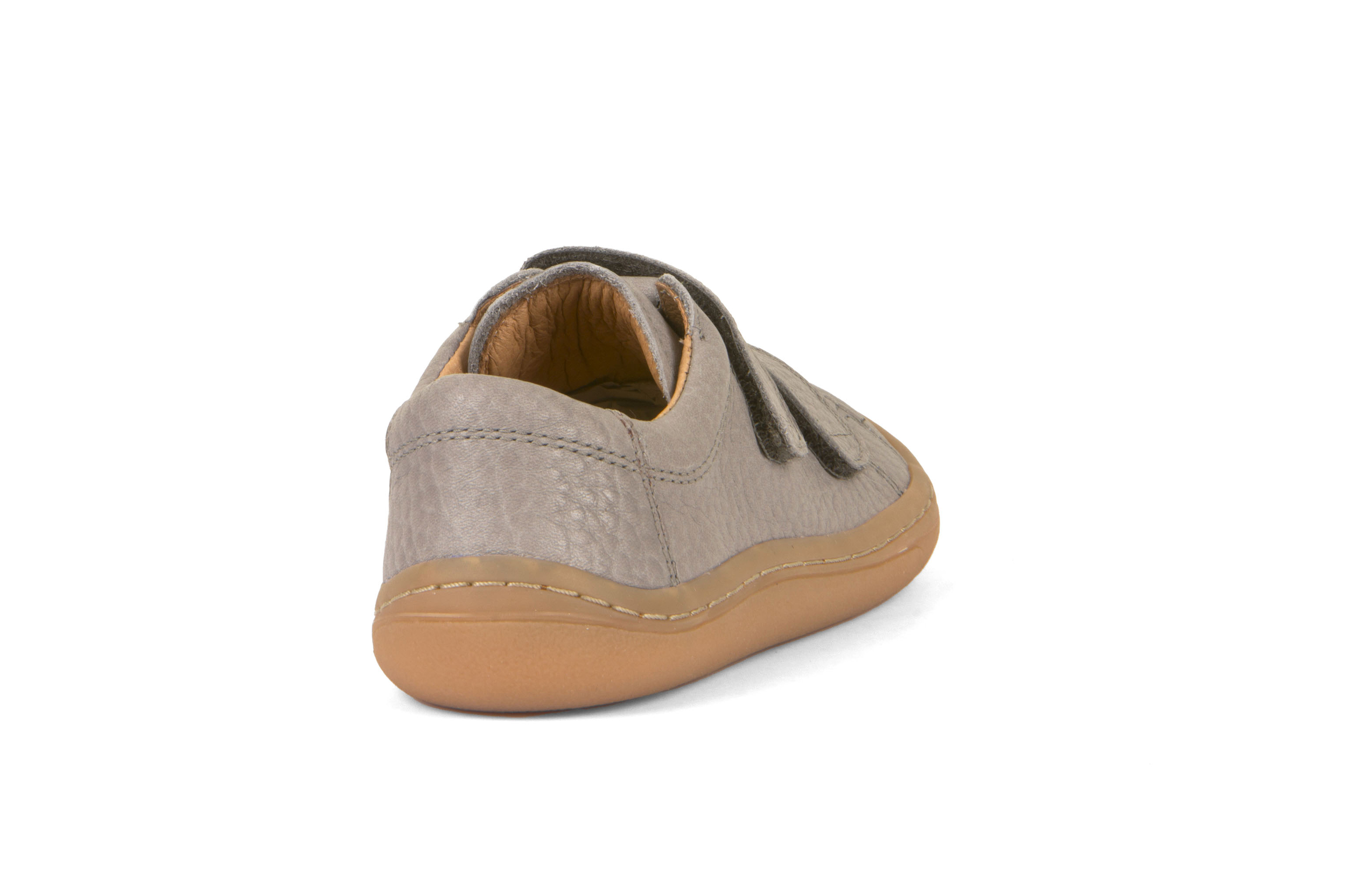 baskets en cuir Froddo barefoot, gris clair, sur la boutique Liberty Pieds-4