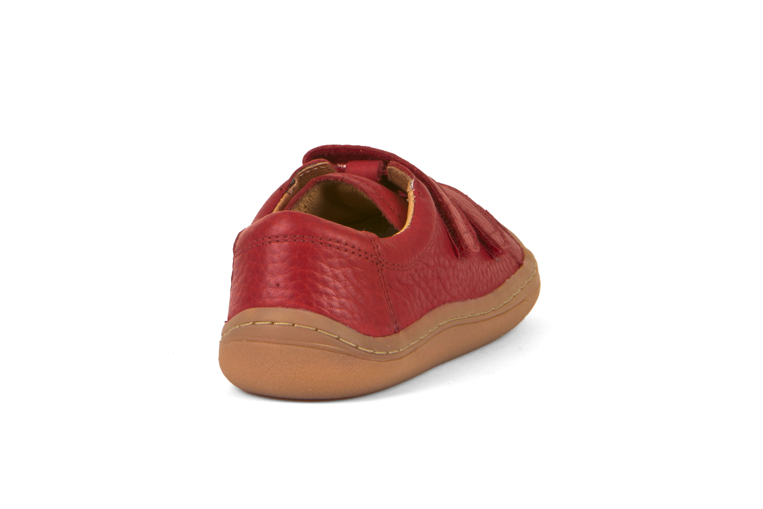 baskets en cuir Froddo barefoot, rouge, sur la boutique Liberty Pieds-5