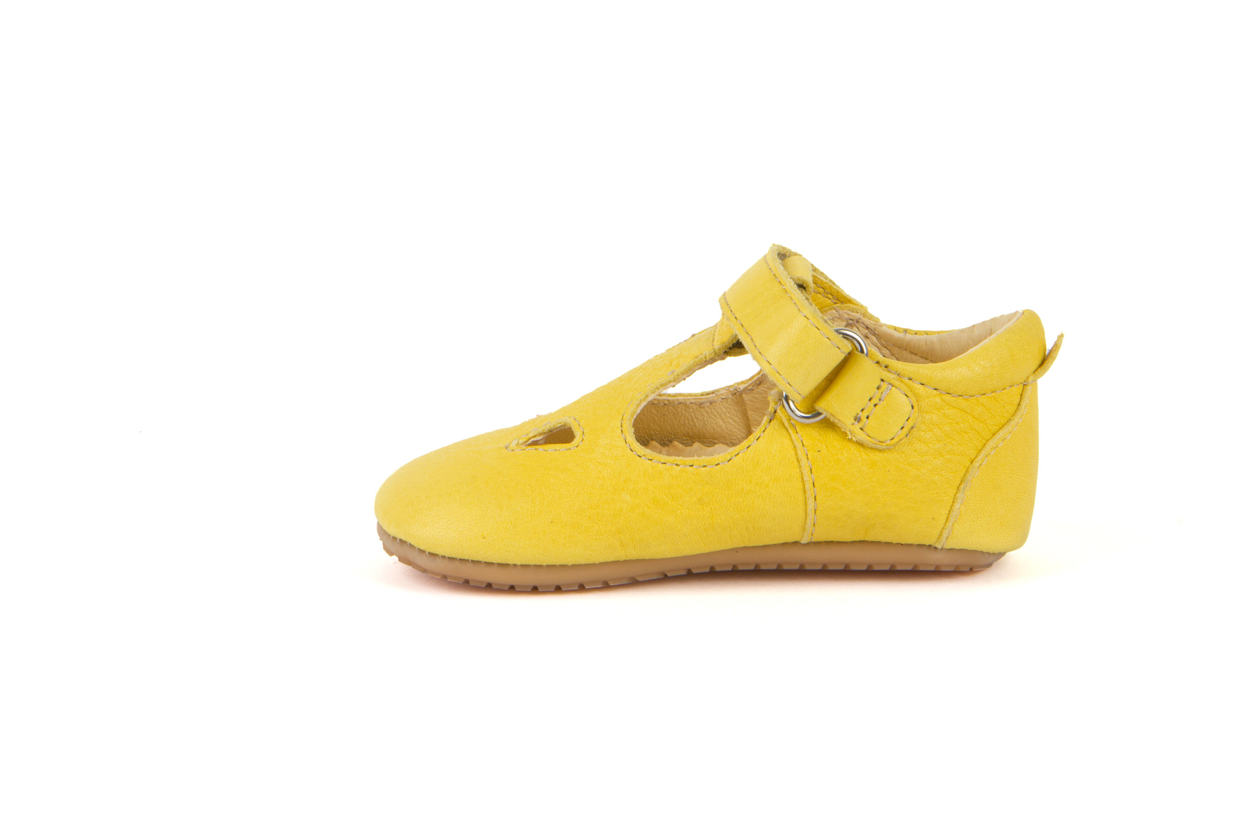 Sandales Froddo prewalkers salomé jaune sur la boutique liberty pieds-2