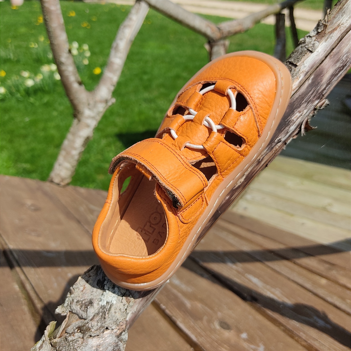 Sandales Froddo barefoot ELASTIC orange sur la boutique liberty pieds-15