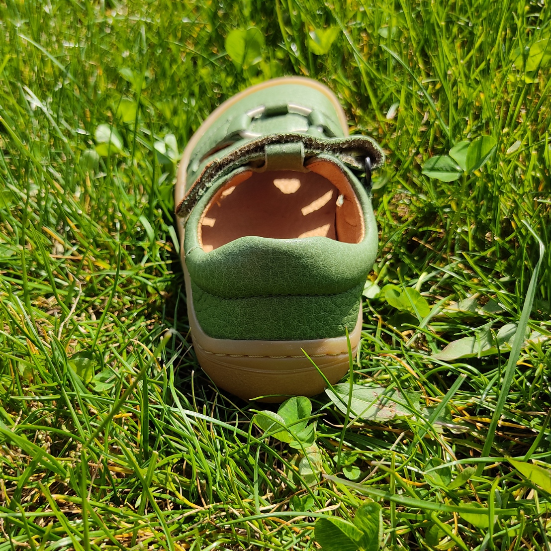 Sandales Froddo barefoot ELASTIC vert sur la boutique liberty pieds-8