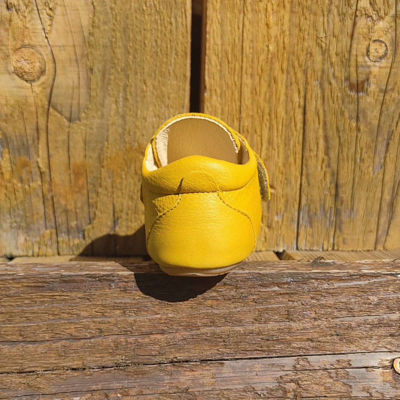 chaussures froddo prewalkers jaune moutarde G1130005-19-4