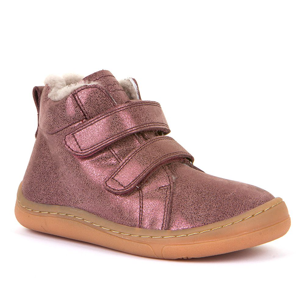 chaussures Froddo barefoot winter furry G3110201-13K pink+ fourrées en laine sur la boutique liberty pieds-5