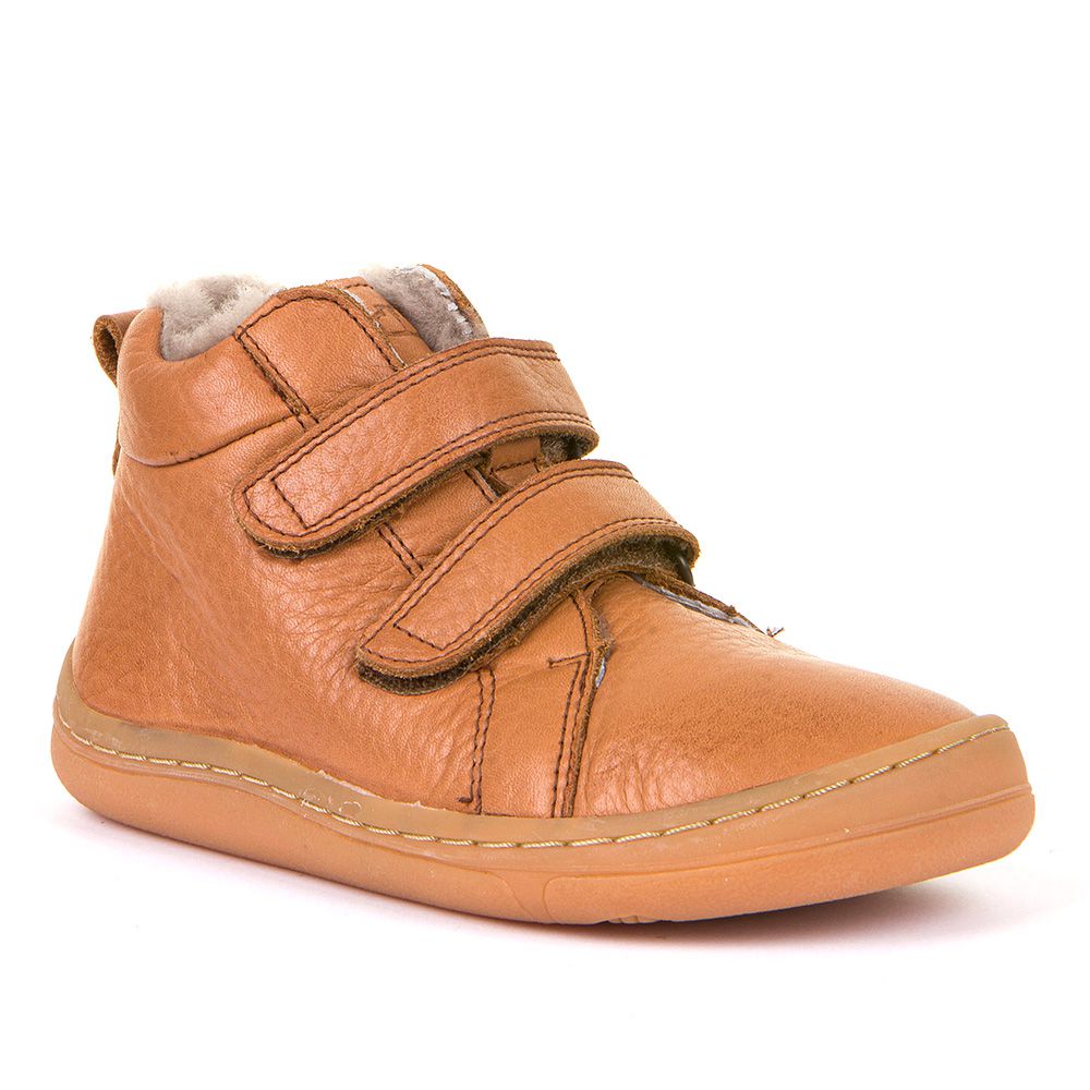 chaussures Froddo barefoot winter furry G3110201-2K cognac fourrées en laine sur la boutique liberty pieds-5