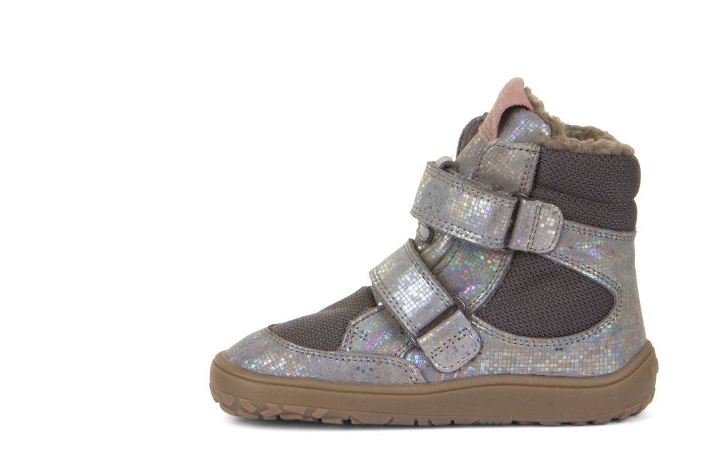 chaussures Froddo barefoot tex winter G3160189-8 grey silver fourrées en laine sur la boutique liberty pieds-2