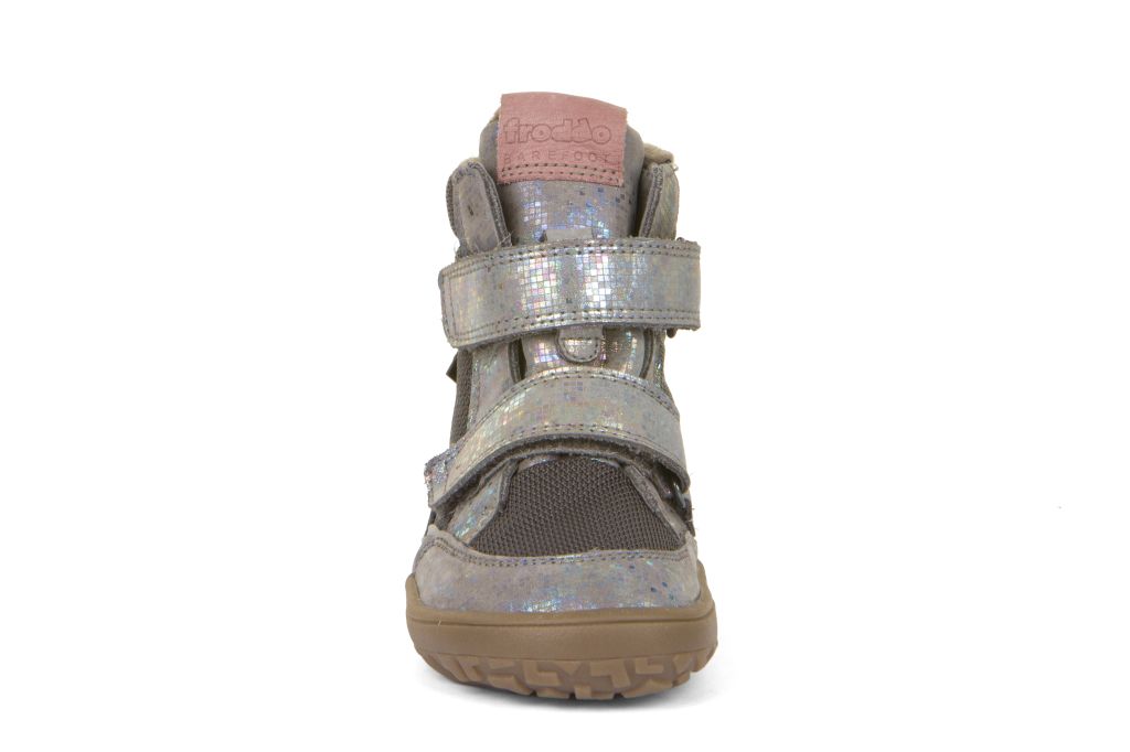 chaussures Froddo barefoot tex winter G3160189-8 grey silver fourrées en laine sur la boutique liberty pieds-3