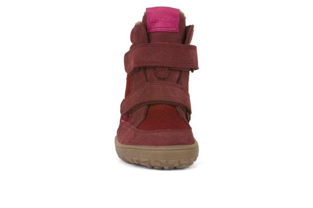 chaussures Froddo barefoot tex winter G3160189-6 bordeaux fourrées en laine sur la boutique liberty pieds-14