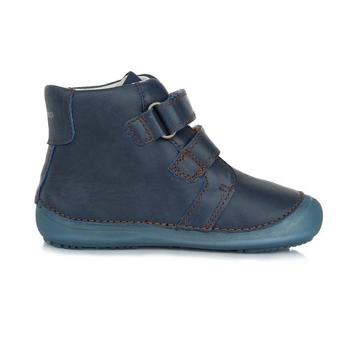 Chaussures montantes DDStep A063-220 bleu marine deco croco sur la boutique liberty pieds-2