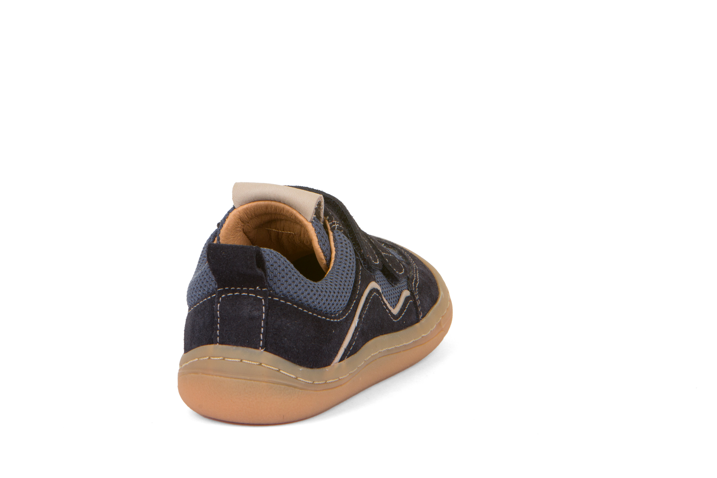 baskets cuir et textile froddo barefoot G3130223 dark blue sur la boutique liberty pieds (3)