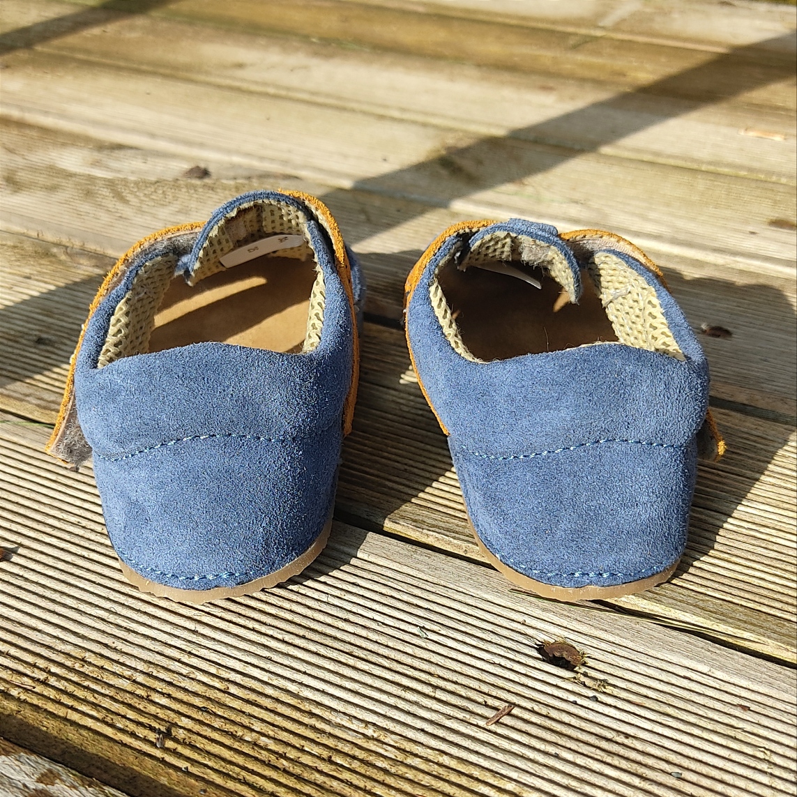 sandales EF barefoot bleu jean -marron chez liberty pieds-2