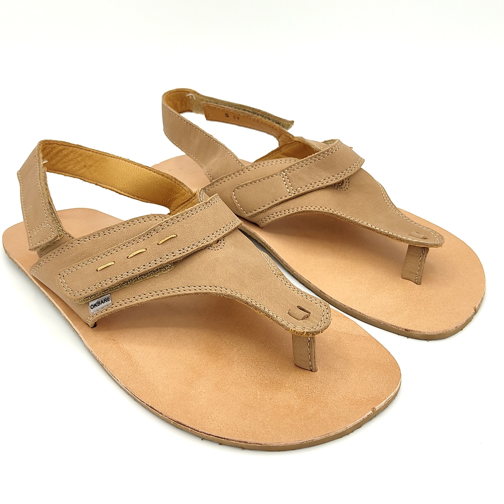 sandales OK Bare femme FIN beige sur la boutique Liberty Pieds-10