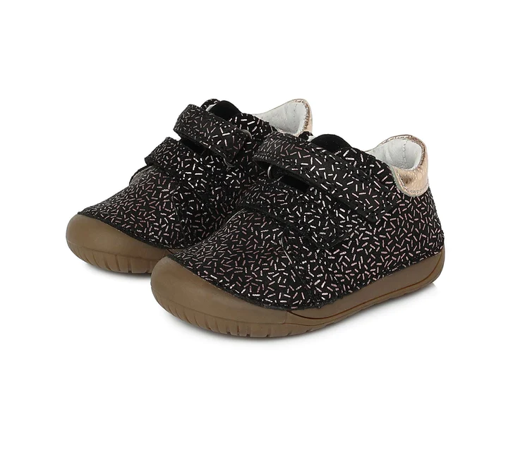 chaussures DD Step noir et or S070-393A sur la boutique Liberty Pieds-5