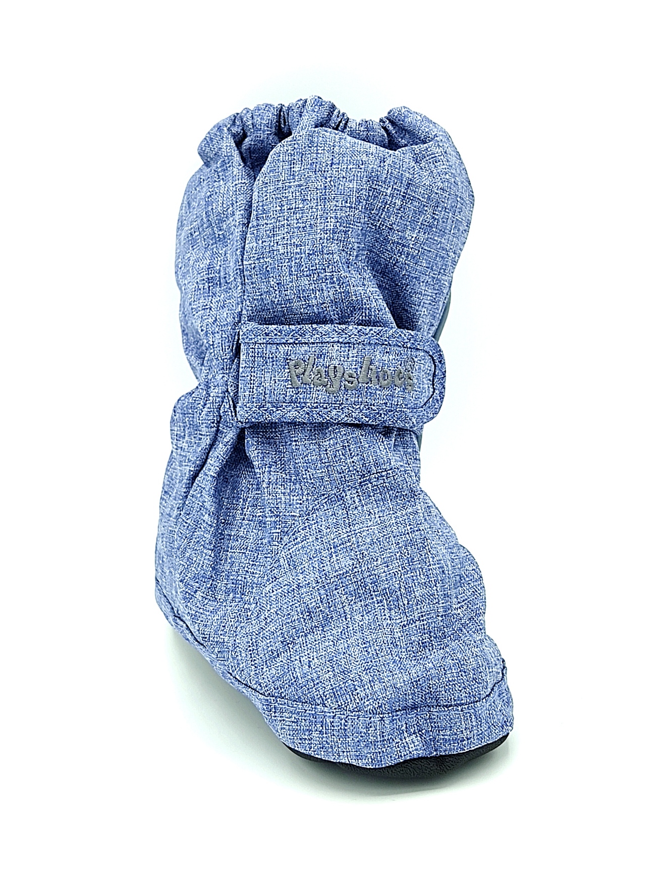 surchaussure Thermo Booties doublée en polaire playshoes 194002-3 bleu jean sur la boutique Liberty Pieds-2