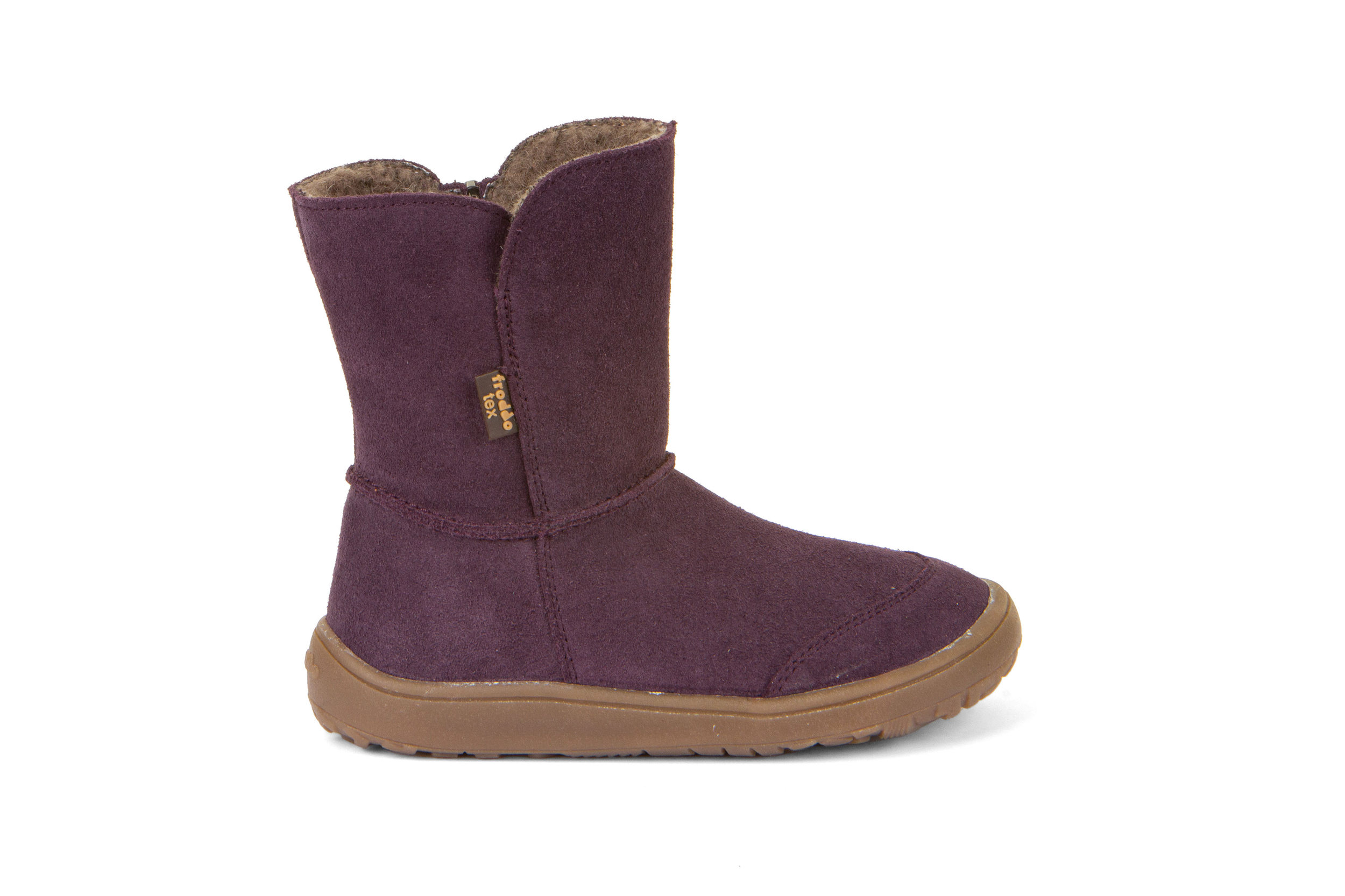 Bottes Froddo barefoot Tex suede G3160207-6 purple violet sur la boutique Liberty Pieds (3)