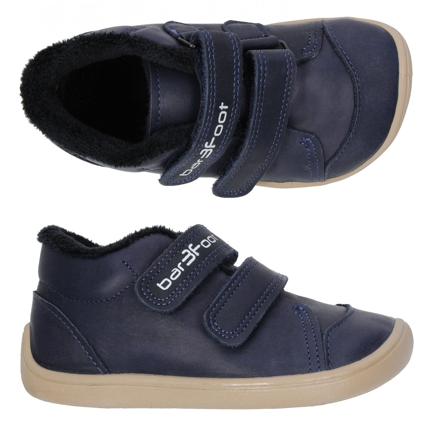 chaussures 3F barefoot elf step tex bleu marine 2BE38T-3 sur la boutique Liberty pieds