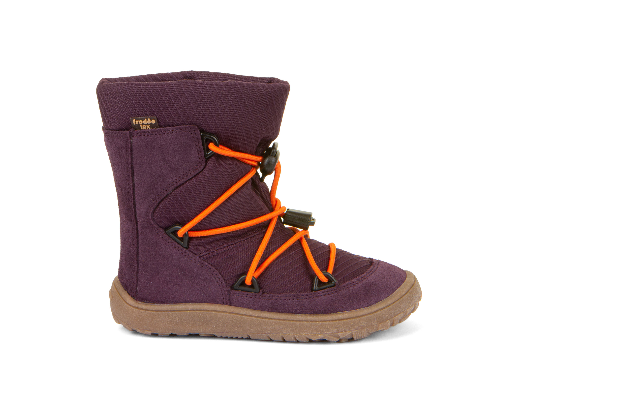 bottes de neige Froddo barefoot TEX TRACK WOOL purple G3160212-5 sur la boutique Liberty Pieds (1)