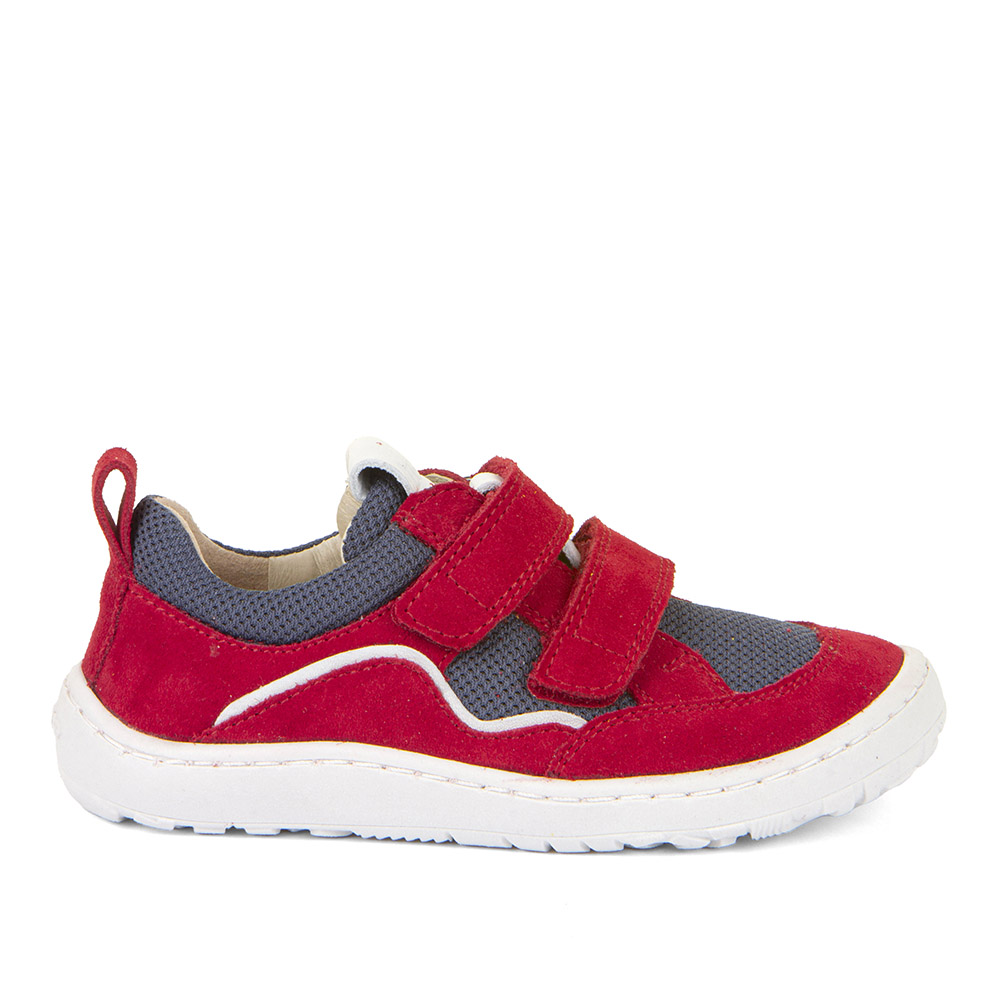 baskets cuir et textile froddo barefoot G3130246-6 red sur la boutique liberty pieds (4)