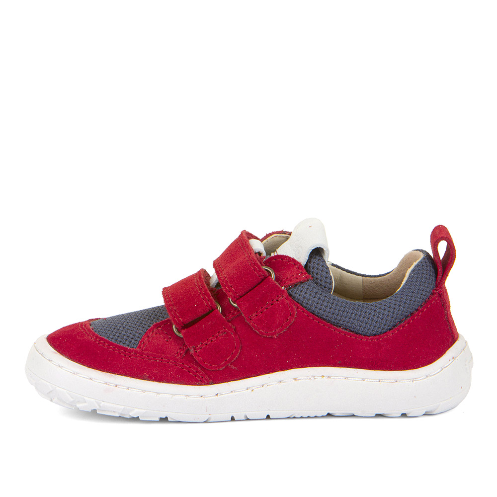 baskets cuir et textile froddo barefoot G3130246-6 red sur la boutique liberty pieds (2)