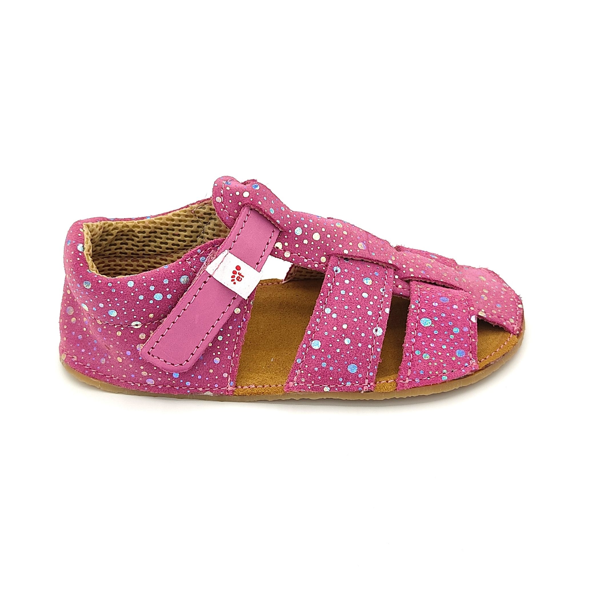 sandales EF barefoot rose galaxy chez liberty pieds-5