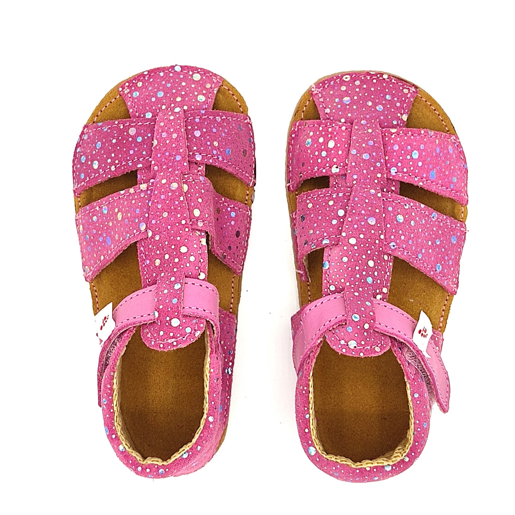 sandales EF barefoot rose galaxy chez liberty pieds-9