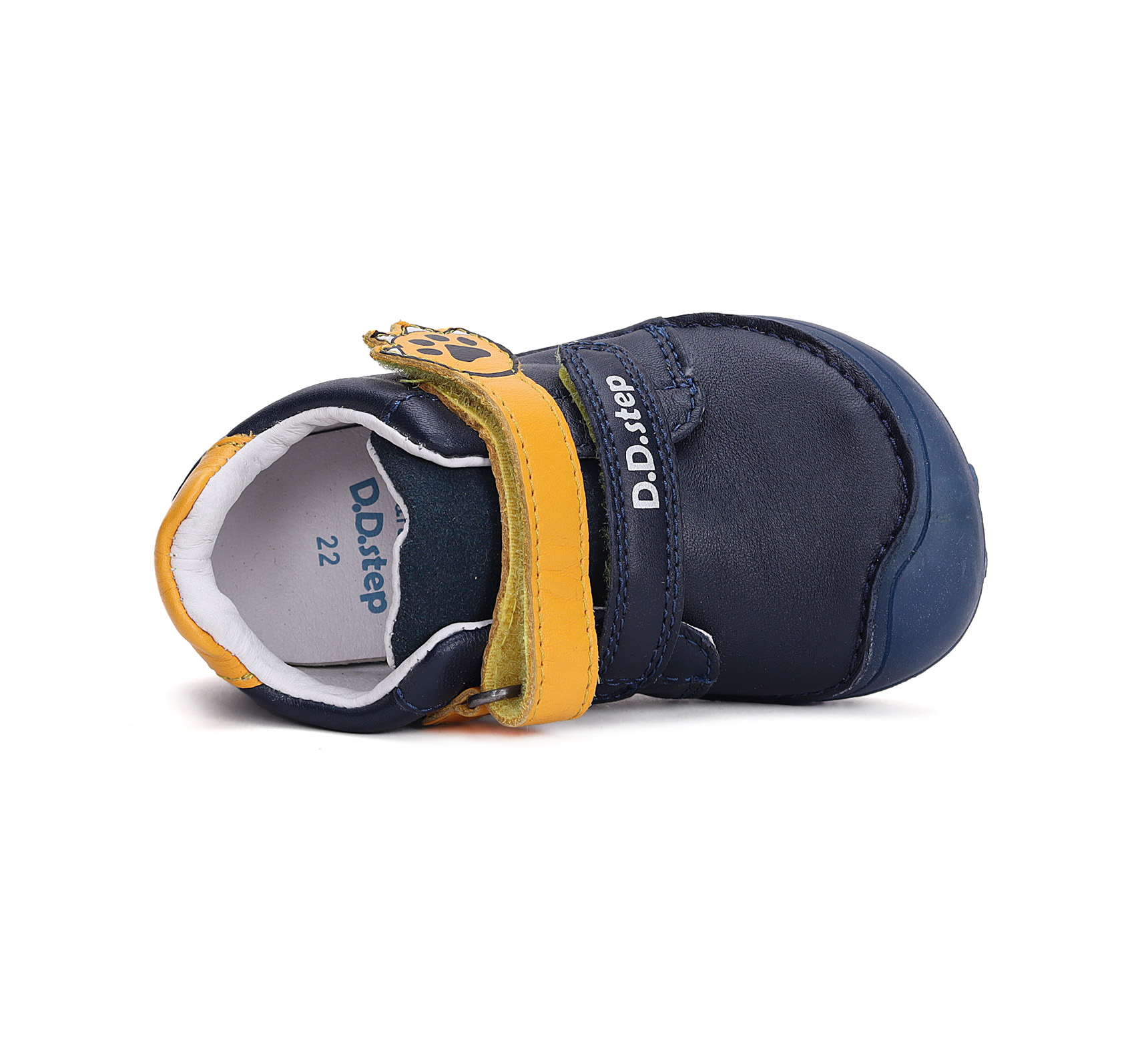 chaussures enfants DD Step S073-42135 Royal Blue patte sur la boutique Liberty Pieds (6)