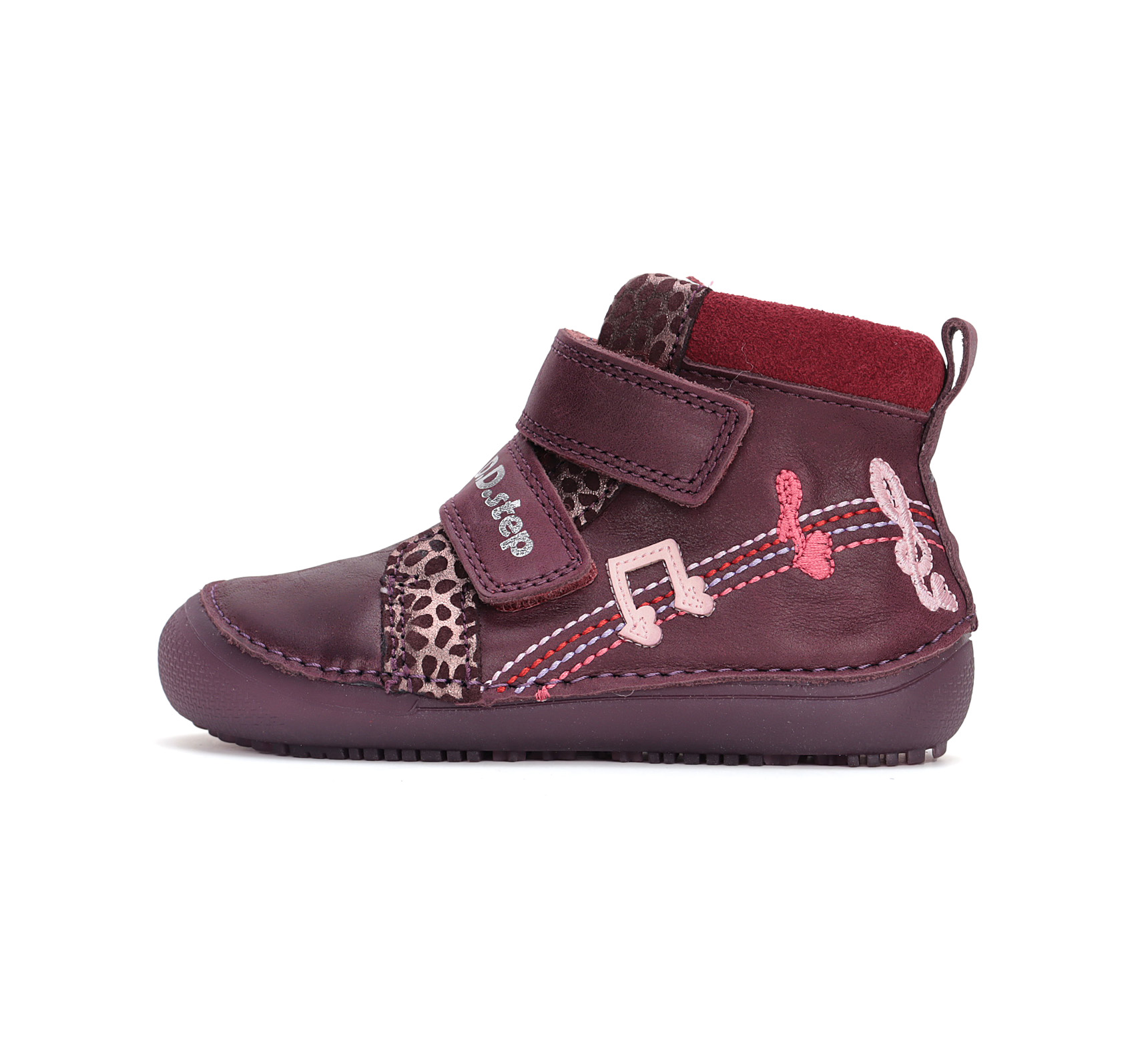 Bottines enfants DD step A063-42517 Red musique sur la boutique Liberty Pieds (2)