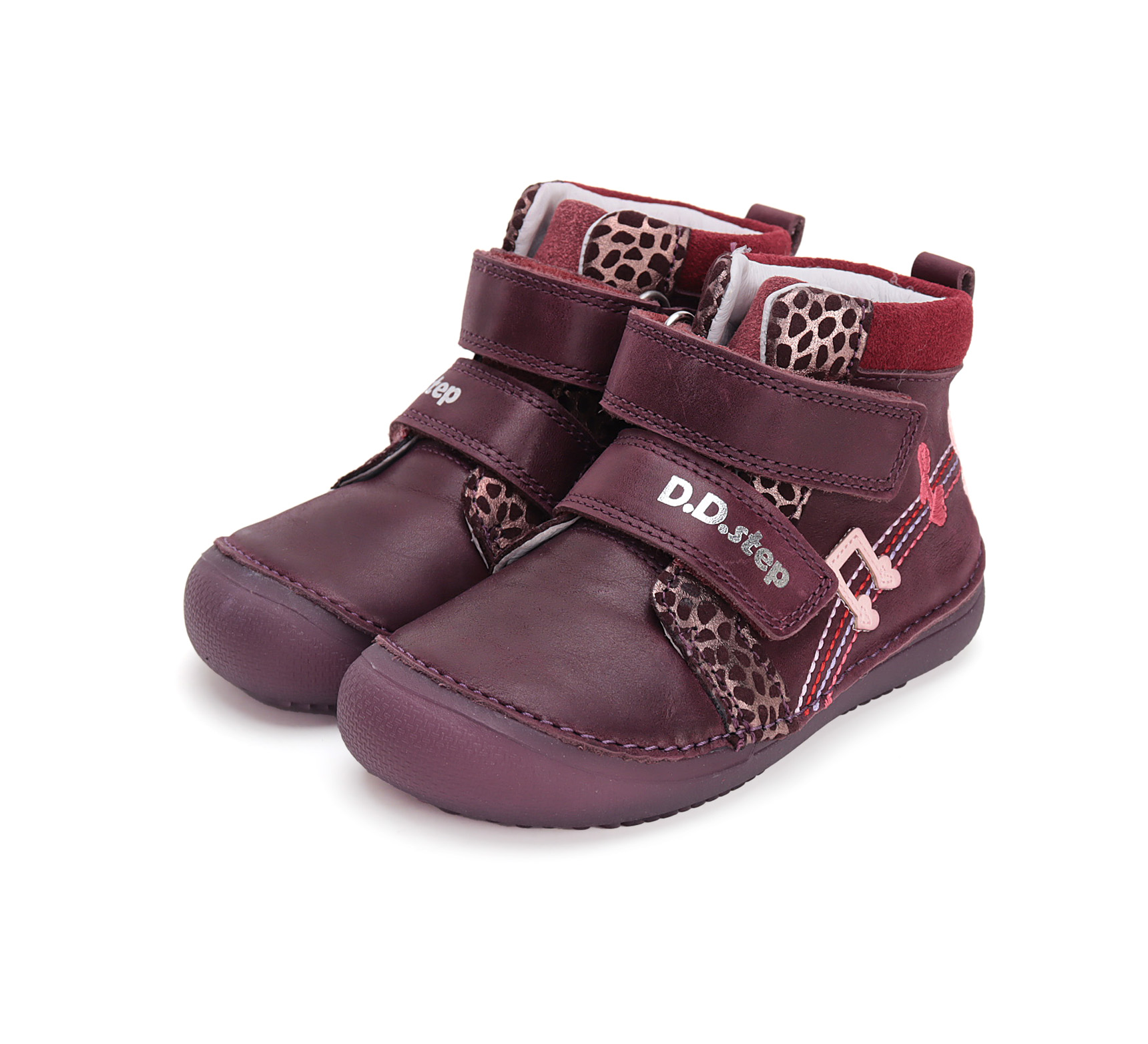 Bottines enfants DD step A063-42517 Red musique sur la boutique Liberty Pieds (7)