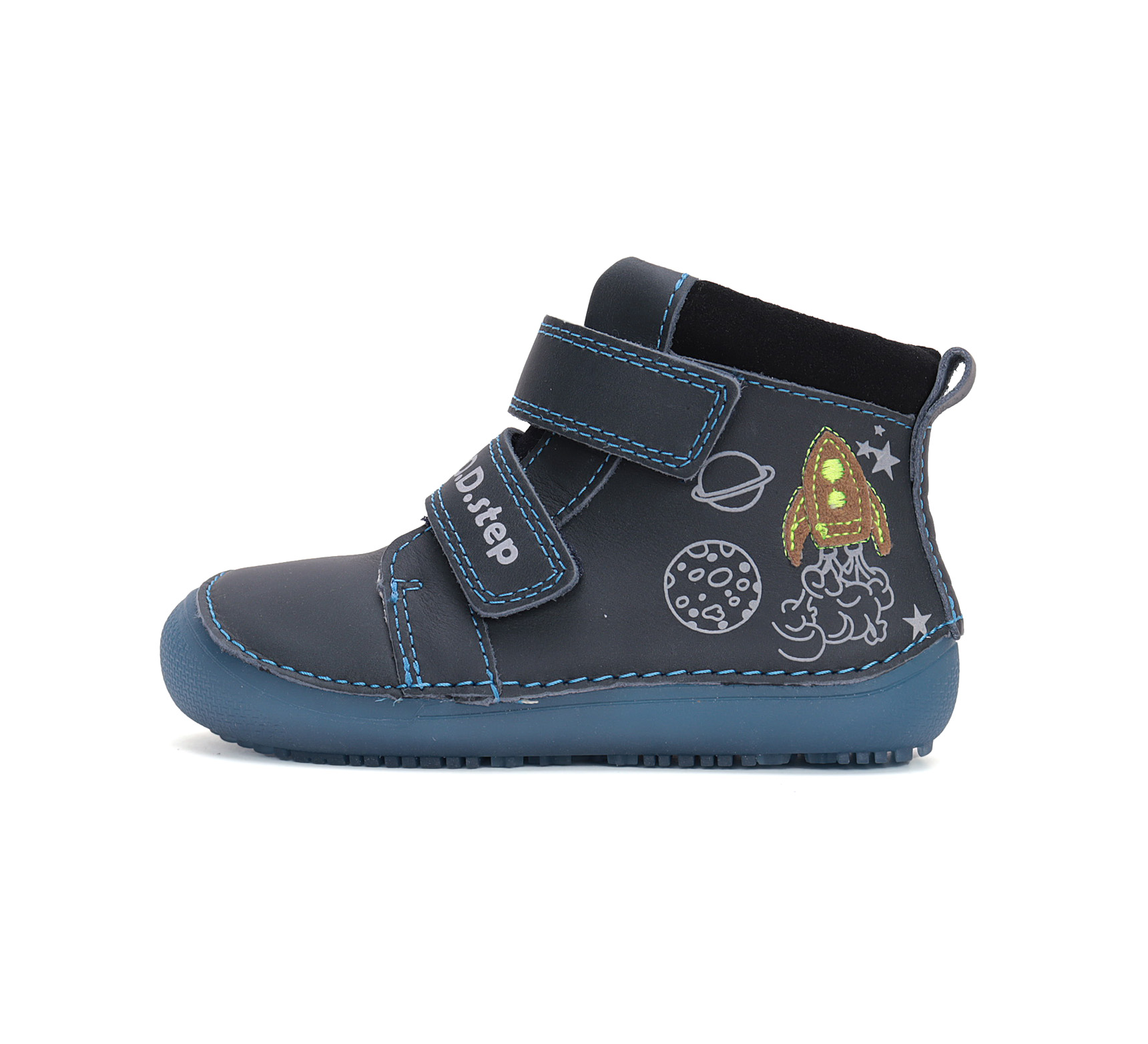 Bottines enfants DD Step A063-42719 Royal Blue-1 fusée sur la boutique Liberty Pieds (2)