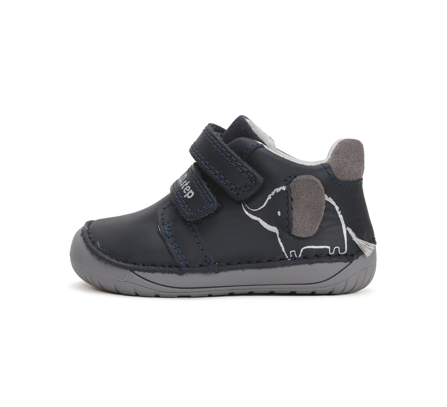 chaussures enfants DD STEP barefoot S070-42919A Royal Blue éléphant sur la boutique Liberty Pieds (2)