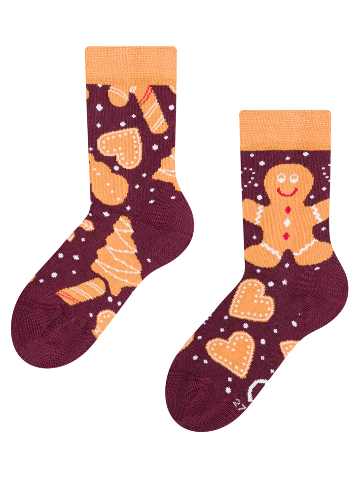 chaussettes Dedoles pain dépices de Noël enfant enfant sur la boutique Liberty Pieds
