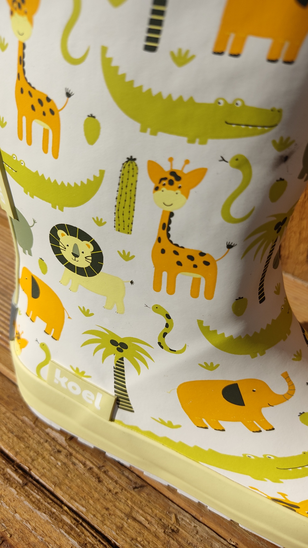 botte de pluie Koel wellie barefoot jungle sur la boutique liberty pieds-5