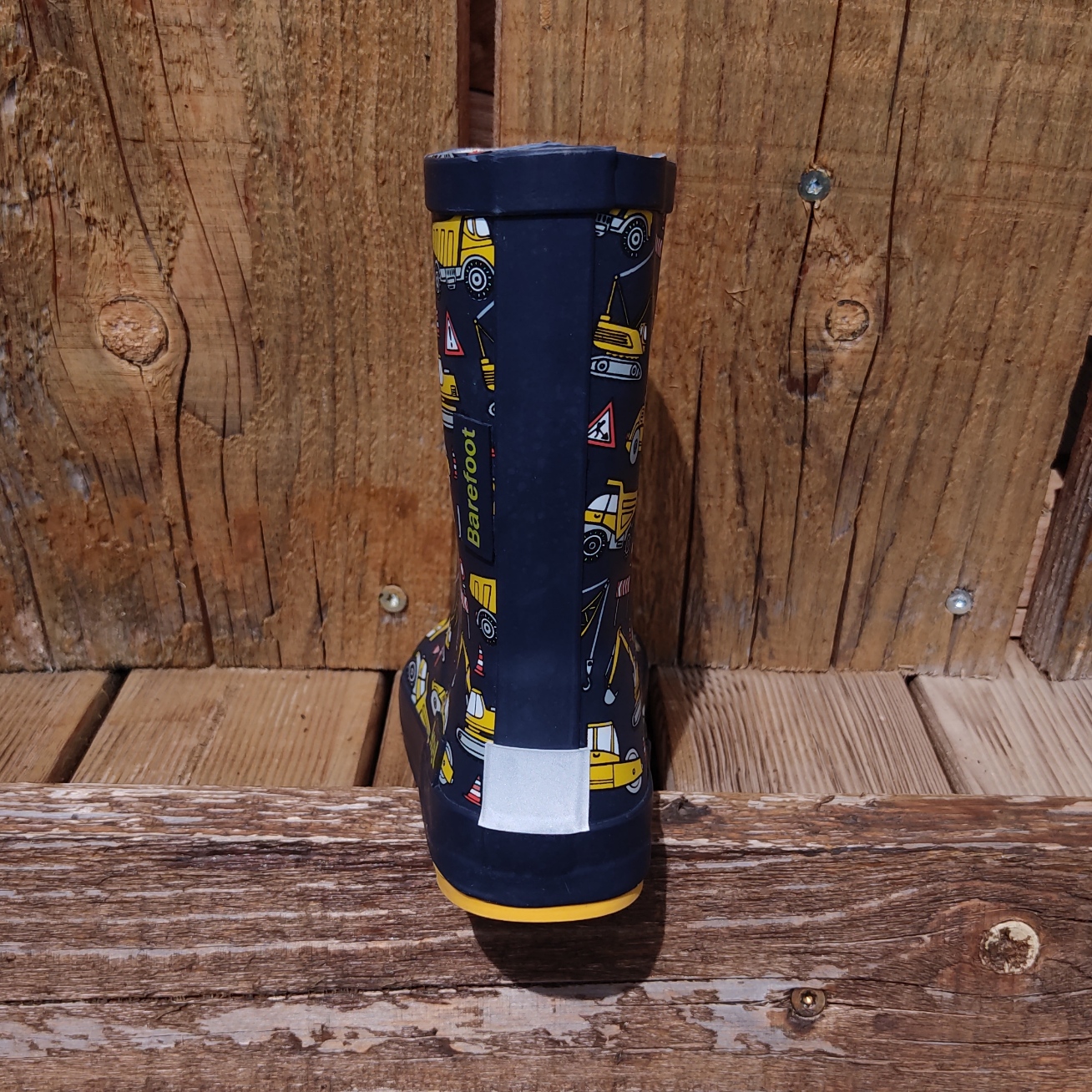 botte de pluie Koel wellie barefoot tractor blue sur la boutique liberty pieds-7