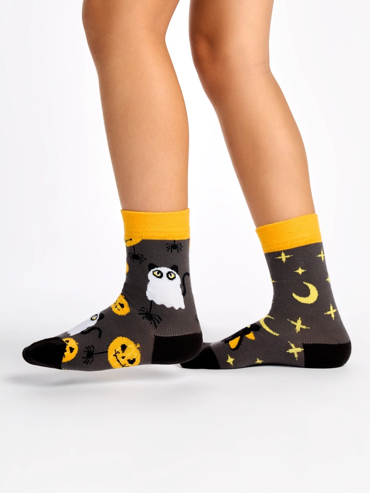 chaussettes Dedoles enfant chat dhalloween sur la boutique Liberty Pieds-2