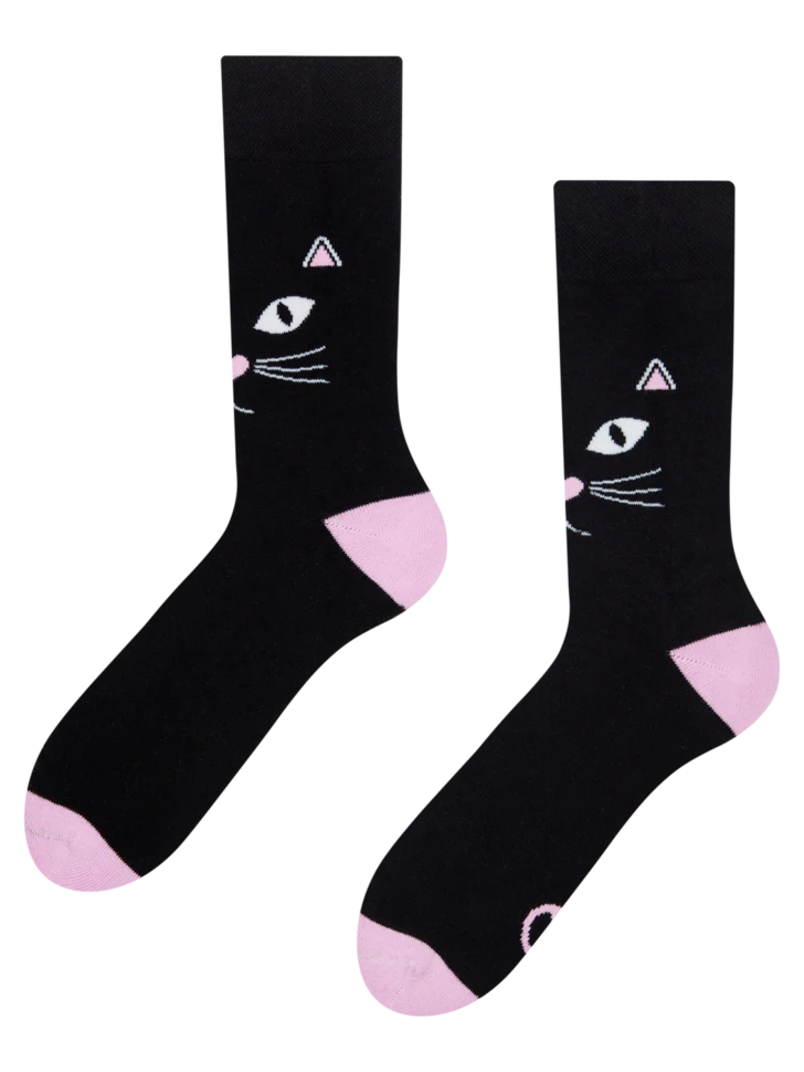 chaussettes chaudes enfant Dedoles Chat sur la boutique Liberty Pieds
