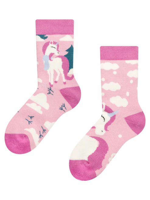 chaussettes chaudes enfant Dedoles licorne sur la boutique Liberty Pieds (2)