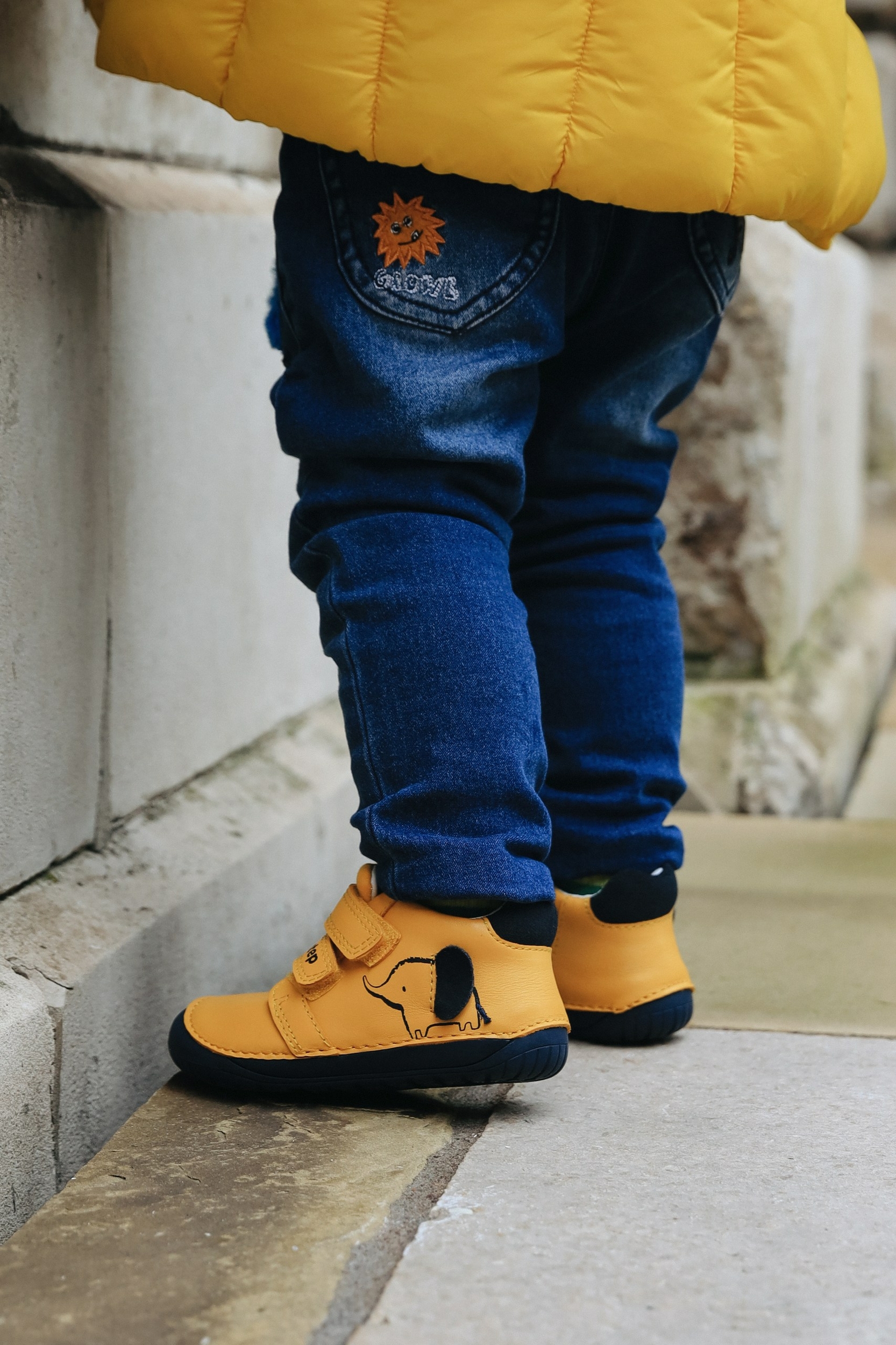 chaussures enfants DD STEP barefoot S070-42919 Yellow éléphant sur la boutique Liberty Pieds (9)