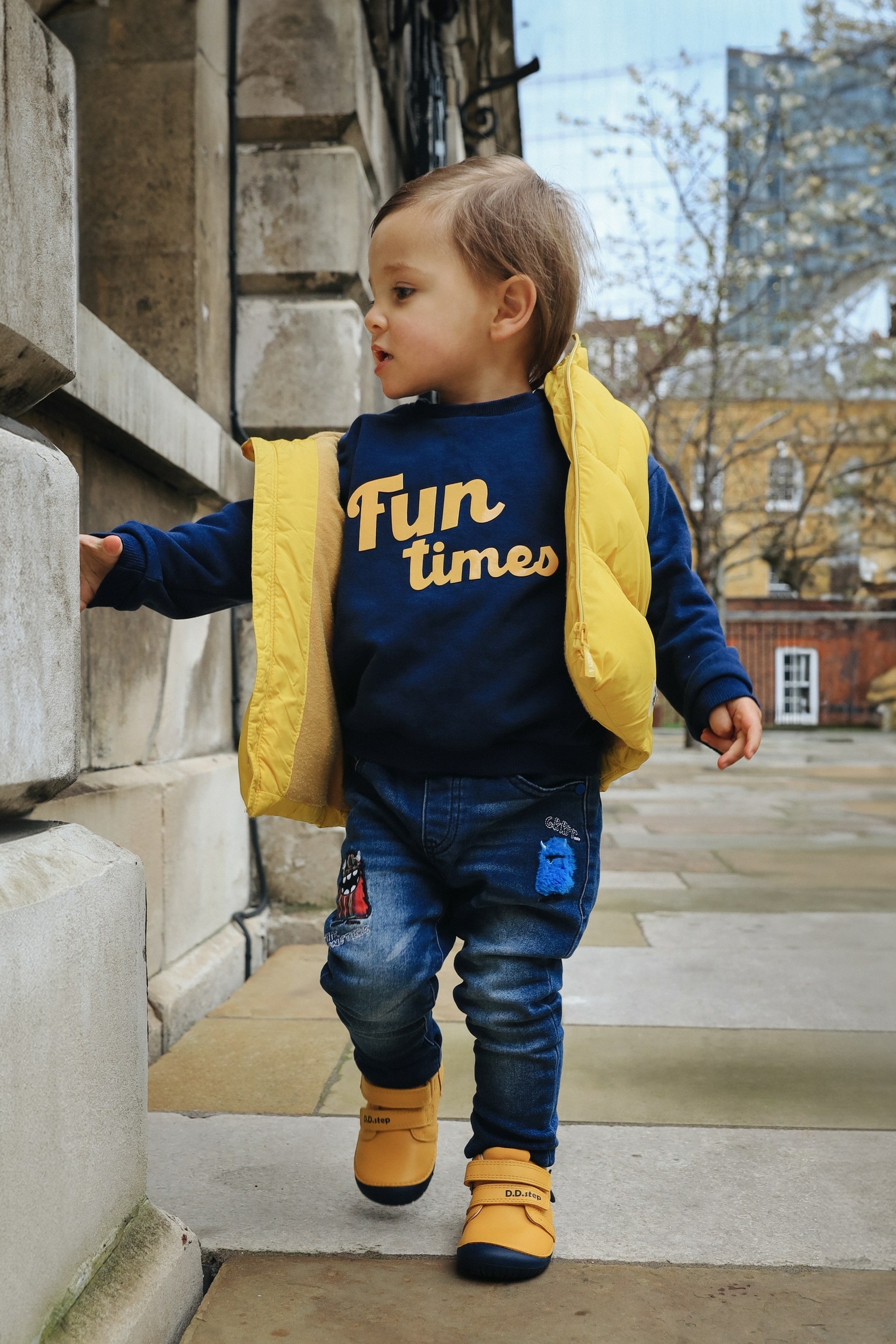 chaussures enfants DD STEP barefoot S070-42919 Yellow éléphant sur la boutique Liberty Pieds (10)