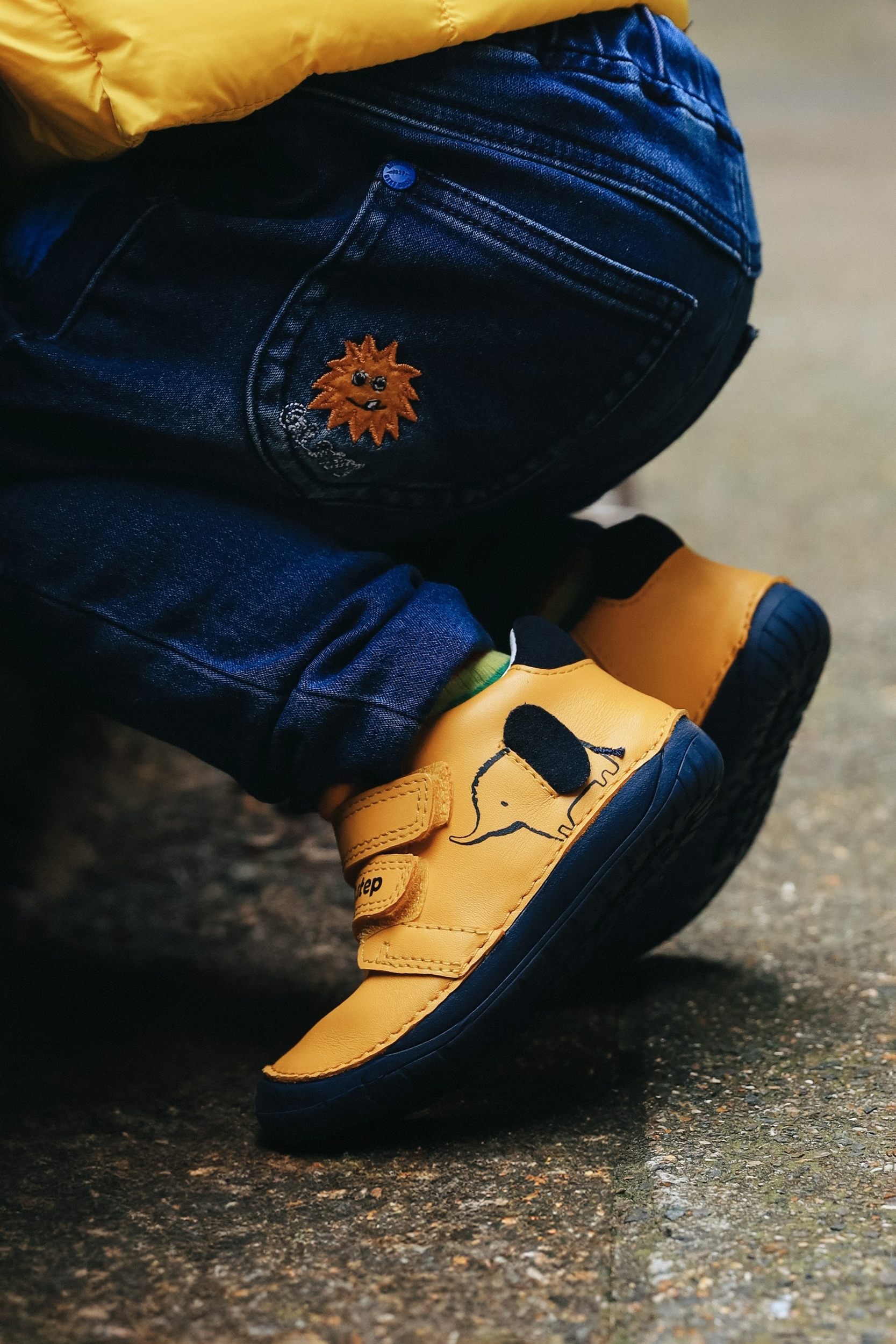 chaussures enfants DD STEP barefoot S070-42919 Yellow éléphant sur la boutique Liberty Pieds (8)