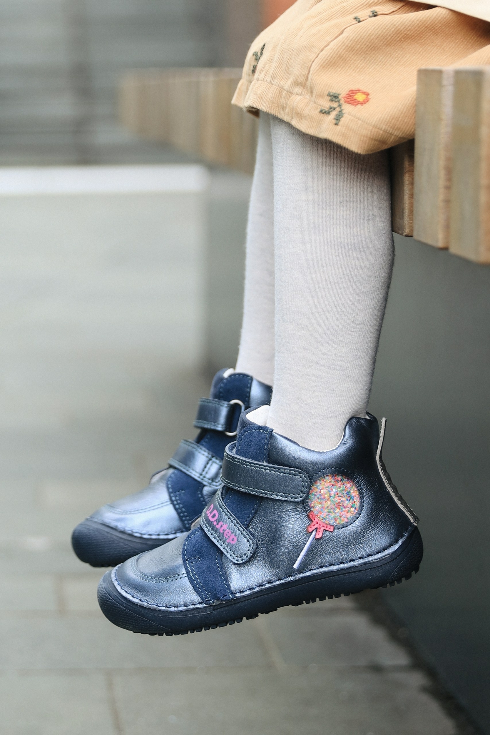 Bottines enfants DD Step A063-42804 Royal Blue sucette sur la boutique Liberty Pieds (11)